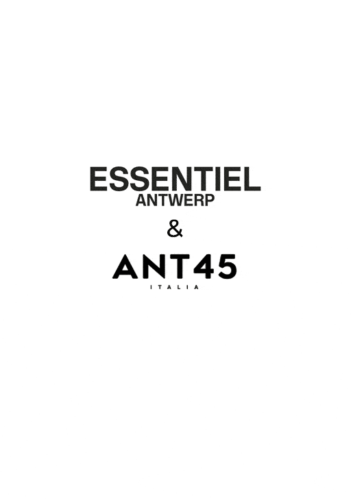 Cachil - Logo Essentiel Antwerp und Logo Ant45 Italia